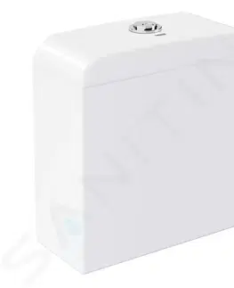 Záchody GROHE Euro Ceramic Splachovací nádrž, 385x170 mm, spodní napouštění, alpská bílá 39332000