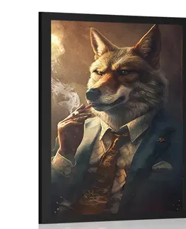 Zvířecí gangsteři Plakát zvířecí gangster vlk