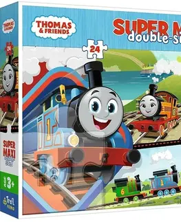 Hračky puzzle TREFL - Puzzle 24 SUPER MAXI - Tom a přátelé / Thomas and Friends