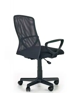 Kancelářské židle HALMAR Kancelářská židle Lexa černá/šedá
