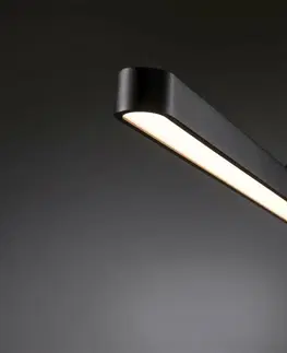 Chytré osvětlení PAULMANN LED závěsné svítidlo Lento měnitelná bílá 3x13,5W černá mat stmívatelné