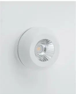 LED bodová svítidla NOVA LUCE bodové svítidlo GON bílý hliník LED 5W 230V 3000K IP20 9105201