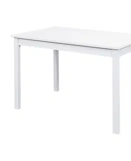 Jídelní stoly Jídelní stůl 8848B bílý lak