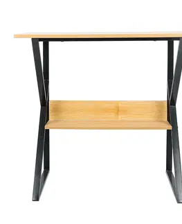 PC stoly Pracovní stůl s policí TARCAL Tempo Kondela 100x60 cm