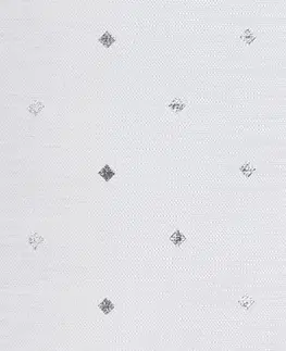 Záclony Interierové bílé záclony 140 x 250 cm