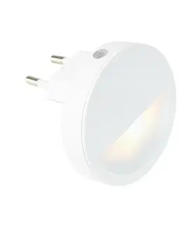 Noční osvětlení BRILONER LED senzor světlo do zásuvky, 6,5 cm, LED modul, 30lm, bílé BRI 2186016