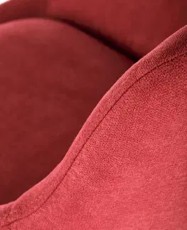 Židle HALMAR Designová židle Leny červená
