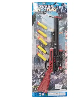 Hračky - zbraně LAMPS - Puška na pěnové náboje s přísavkou