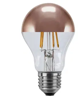 Stmívatelné LED žárovky Segula SEGULA LED žárovka E27 3,2W 927 zrcadlená měď
