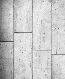 Tapety s imitací cihly, kamene a betonu Fototapeta betonové město