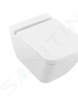 Záchody VILLEROY & BOCH Finion Závěsné WC, DirectFlush, CeramicPlus, alpská bílá 4664R0R1