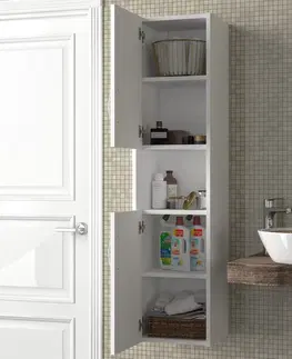 Koupelnový nábytek Kalune Design Koupelnová skříňka Asma bílá