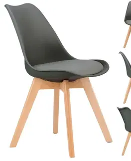 Židle Nadčasové kuchyňské židle set 4 ks