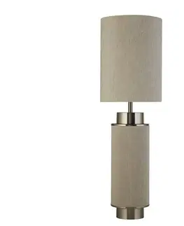 Lampy Searchlight Searchlight EU59041SN - Stolní lampa FLASK 1xE27/60W/230V béžová 