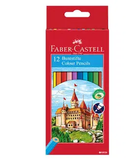 Hračky FABER CASTELL - Pastelky set 12 barev