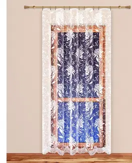 Závěsy 4Home Záclona Pivoňky, 200 x 250 cm