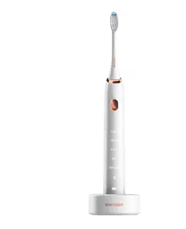 Elektrické zubní kartáčky Concept ZK5000 sonický zubní kartáček s cestovním pouzdrem PERFECT SMILE, bílá