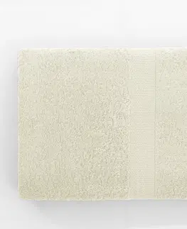 Ručníky Bavlněný ručník DecoKing Marina ecru, velikost 50x100