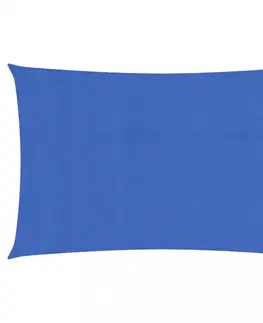 Stínící textilie Stínící plachta obdélníková HDPE 2,5 x 4,5 m Dekorhome Šedohnědá taupe