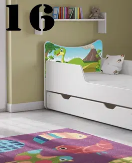 Postele Detská posteľ SMB - zvieratá Provedení: Obrázek č.25