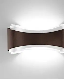 Nástěnná svítidla Selène LED nástěnné světlo Ionika z oceli, bronz