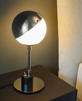 Stolní lampy TECNOLUMEN TECNOLUMEN návrhářská stolní lampa s polokoulí