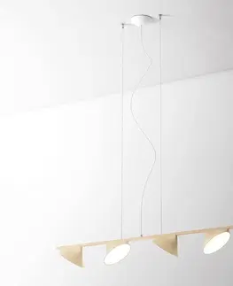 Závěsná světla Axo Light Závěsné svítidlo Axolight Orchid LED čtyřsvětlo pískové