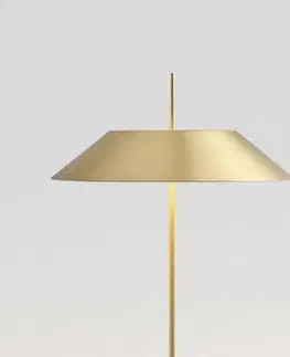Stojací lampy Vibia Vibia Mayfair - stojací lampa LED, zlatá matná