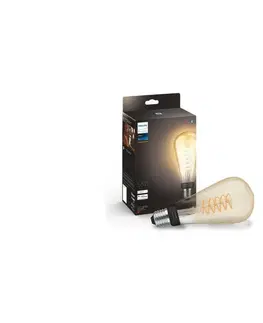 Svítidla Philips LED Stmívatelná žárovka Philips Hue WHITE FILAMENT ST72 E27/7W/230V 2100K 