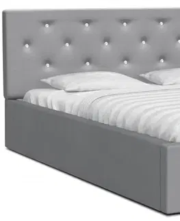 Postele FDM Čalouněná manželská postel MIRAGE | 140 x 200 cm