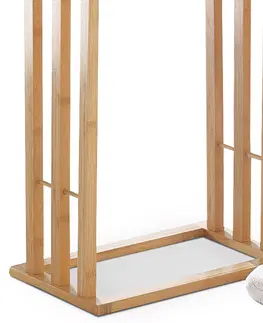Regály a poličky Bambusový stojan na ručníky, 42 x 82 cm