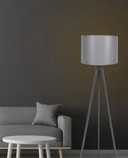 Lampy a lampičky Stojací lampa 111 šedá