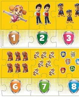 Hračky puzzle TREFL - Vzdělávací puzzle 20 - Čísla Paw Patrol