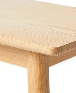 Lavice do jídelny Furniria Designová lavice Tallys 150 cm přírodní dub