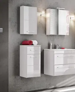 Koupelnový nábytek Comad Umyvadlová skříňka Twist 820 2S bílá