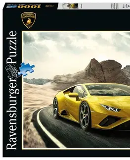 Hračky puzzle RAVENSBURGER - Lamborghini Huracán EVO RWD 1000 dílků