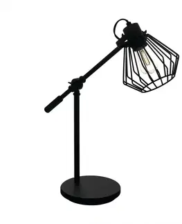 Industriální stolní lampy EGLO Stolní svítidlo TABILLANO 1 99019