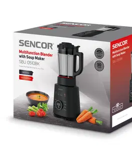 Kuchyňské spotřebiče Sencor SBU 0510BK polévkovar s mixérem