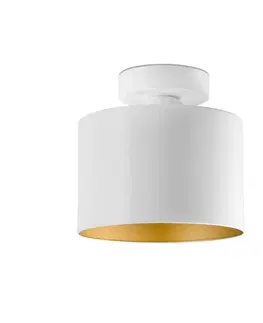 Moderní stropní svítidla FARO JANET stropní svítidlo, zlatá a bílá
