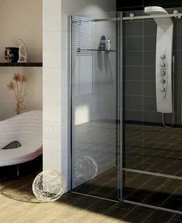 Sprchové kouty GELCO DRAGON sprchové dveře 1300, čiré sklo GD4613