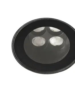 Nájezdová a pochozí svítidla FARO TRAS LED zapuštěné svítidlo, černá