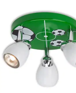 Stropní svítidla Brilliant LED stropní světlo Soccer, tři žárovky