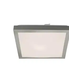LED stropní svítidla BRILONER LED stropní svítidlo, 27 cm, 12 W, bílé-matný nikl BRI 3502-012
