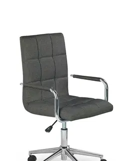 Kancelářské židle HALMAR Kancelářská židle Garria 3 tmavě šedá
