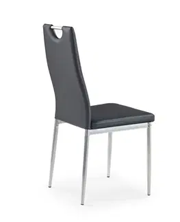 Židle HALMAR Jídelní židle Kove černá
