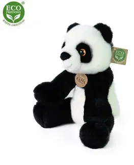 Plyšáci Rappa Plyšová Panda sedící, 27 cm