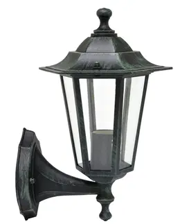 Zahradní lampy Venkovní nástěnná lampa Ecolite Z6101-PAT patina