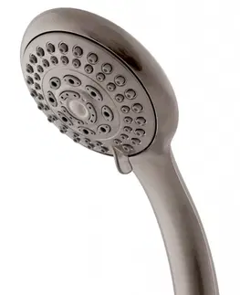 Sprchy a sprchové panely SLEZAK-RAV Ruční sprcha metal grey kartáčovaná, Barva: METAL GREY lesklá, Povrchová úprava: PVD PS0060MGK