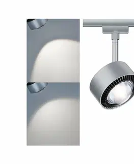 Svítidla Paulmann URail PAULMANN URail LED lištový spot Aldan spot 8W 4000K stmívatelné 230V matný chrom/černá