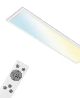 Chytré osvětlení BRILONER CCT svítidlo LED panel, 100 cm, 28 W, 3000 lm, bílé BRILO 7385-016